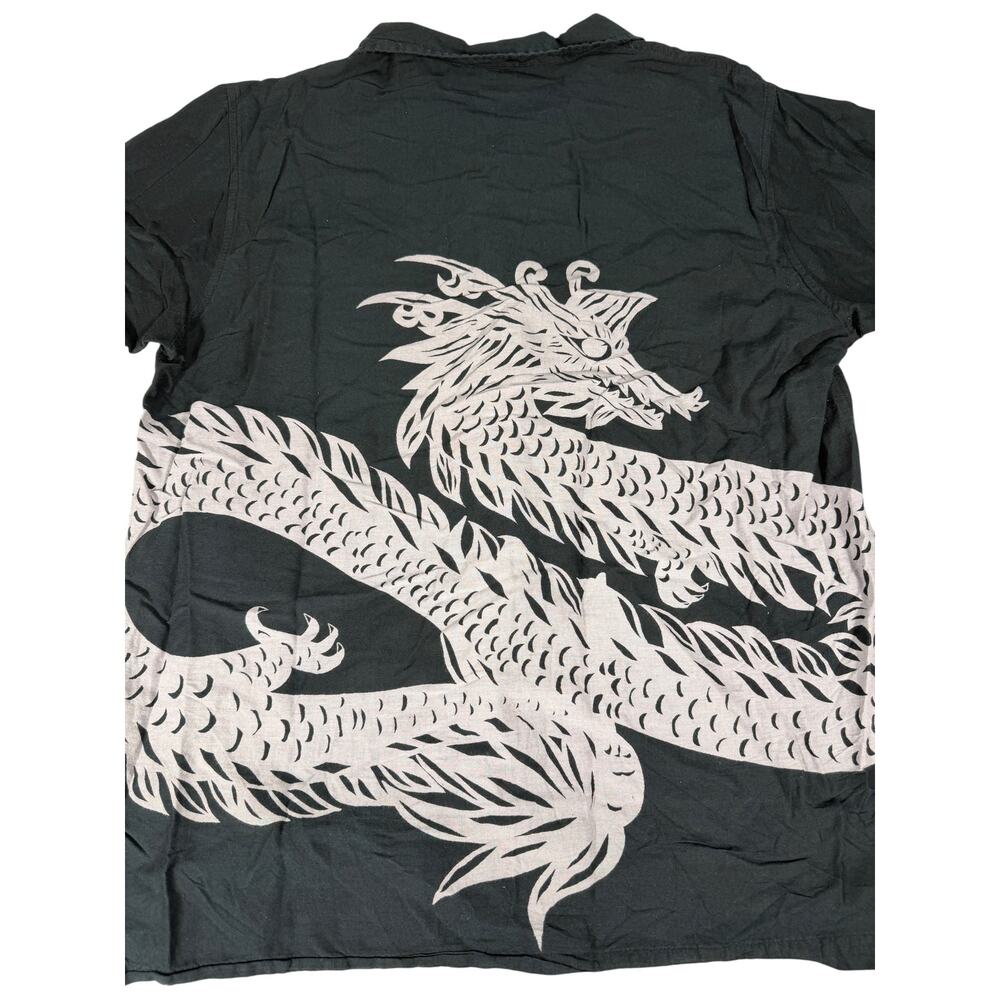 Utility Dragon Button Up Shirt - image 3